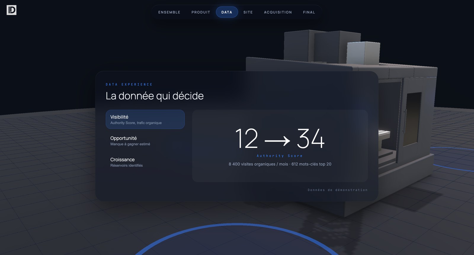 PANNEAU DATA